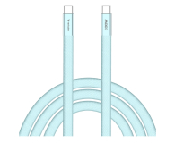 Verbatim SoftTouch USB-C to C cable 100W 120 cm - Blue - 1607294 - zdjęcie 1